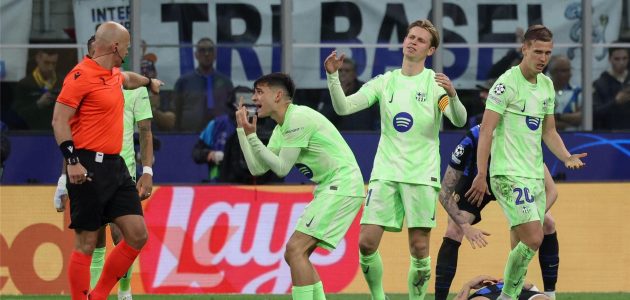 يويفا يتجاهل احتجاجات برشلونة